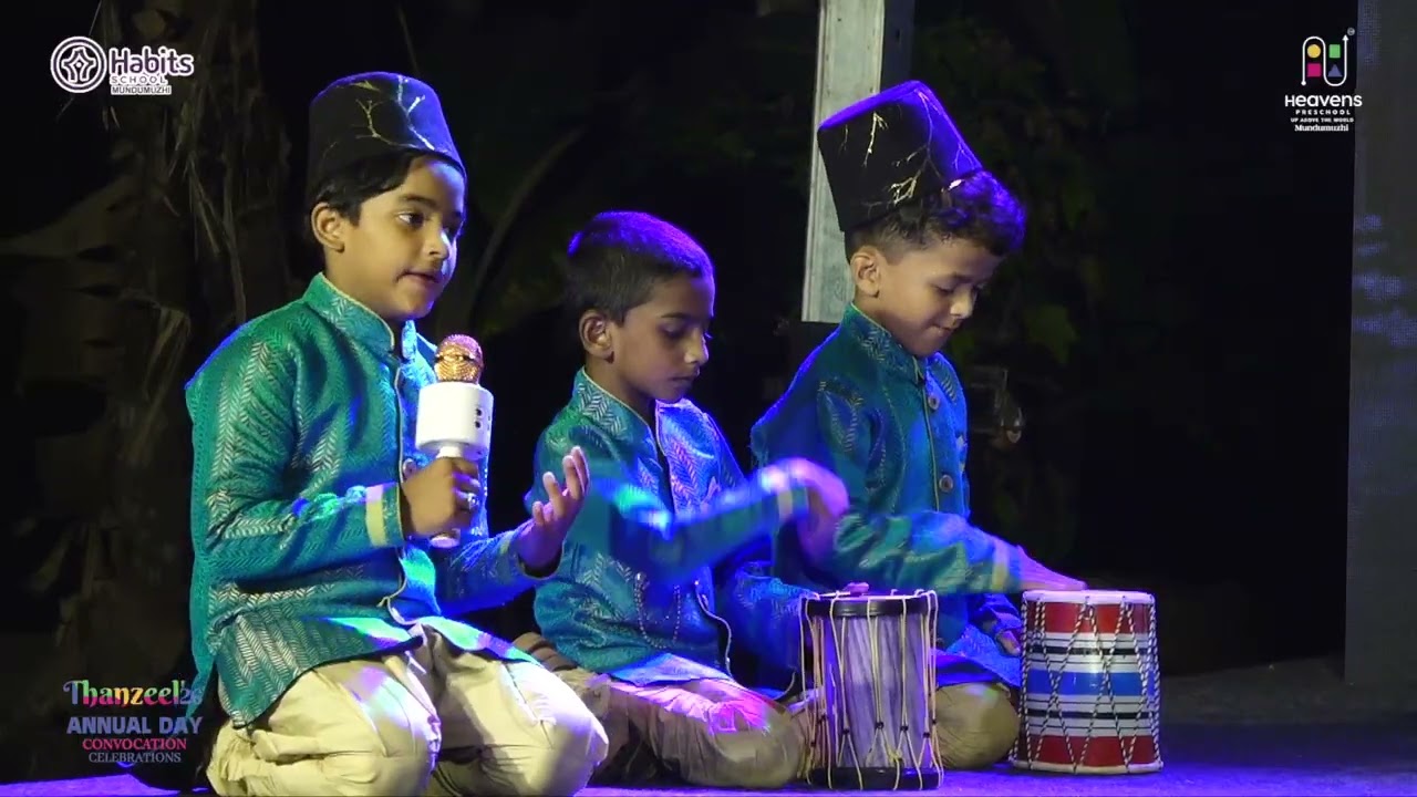 Thanzeel'26 Annual Day/Swargam pookkunna Kudumbam-Aaramba monee/Lyrics Shahida MT/Habits Mundumuzhi.