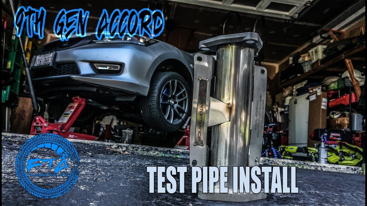 9th Gen Accord Test Pipe