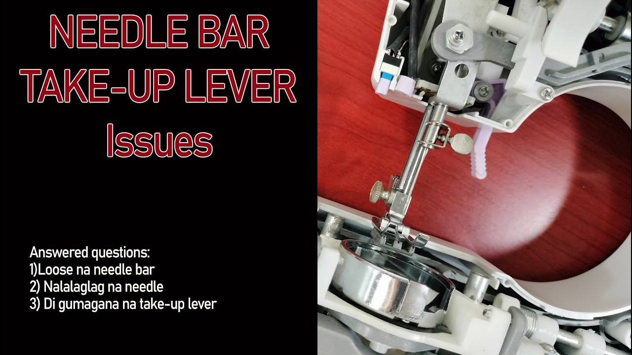 Needle Bar and Take-up Lever Issues for Sew Simple Sewing Machine