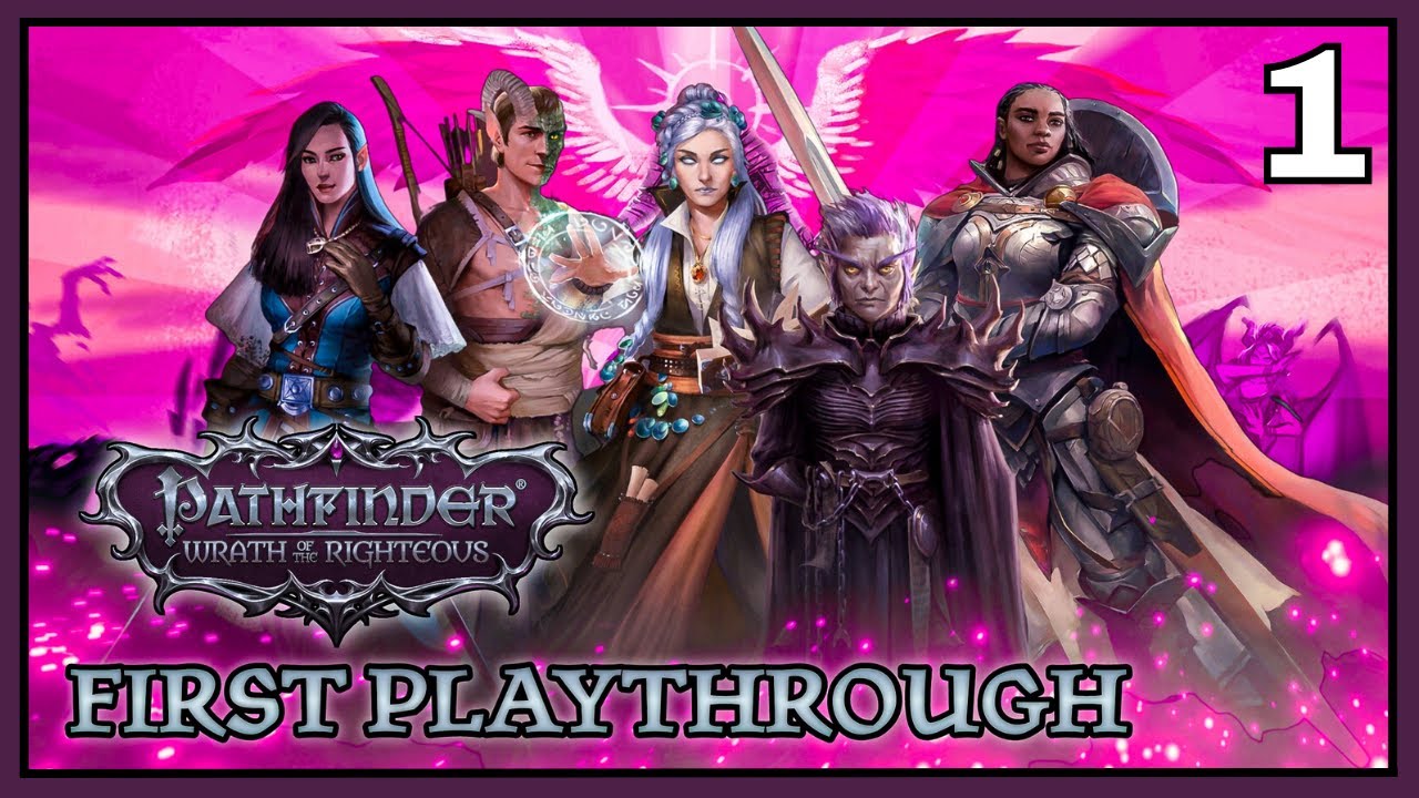 Let's Play Pathfinder Wrath of the Righteous | Episode 1 | First Playthrough (2023)