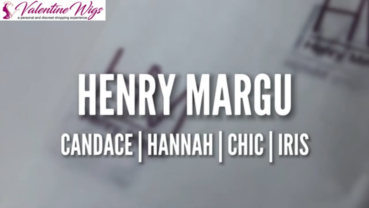 Henry Margu Showcasing 4 Different Wig Styles, Candace, Hannah, Chic & Iris.