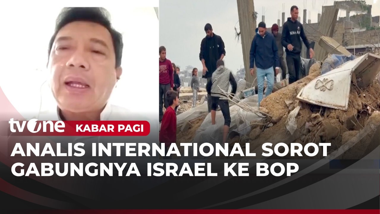 Israel Resmi Gabung Board Of Peace, Analis Internasional beri Tanggapan | Kabar Pagi