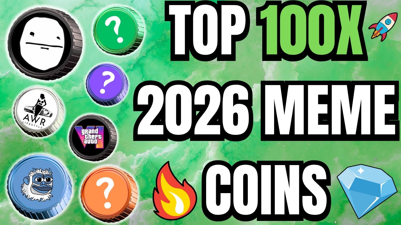 🚀 Эти мемы-монеты, стоимость которых в 100-1000 раз выше, взорвутся в 2026 году!