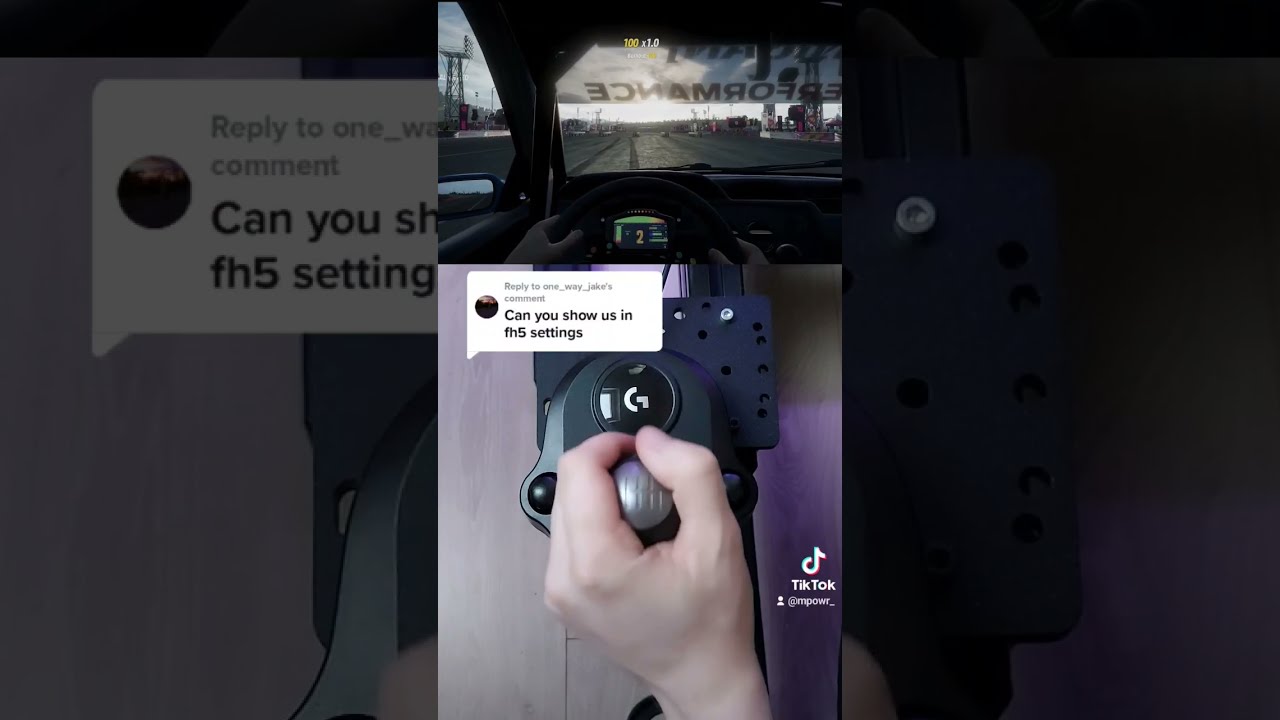 Logitech Shifter Mod Settings