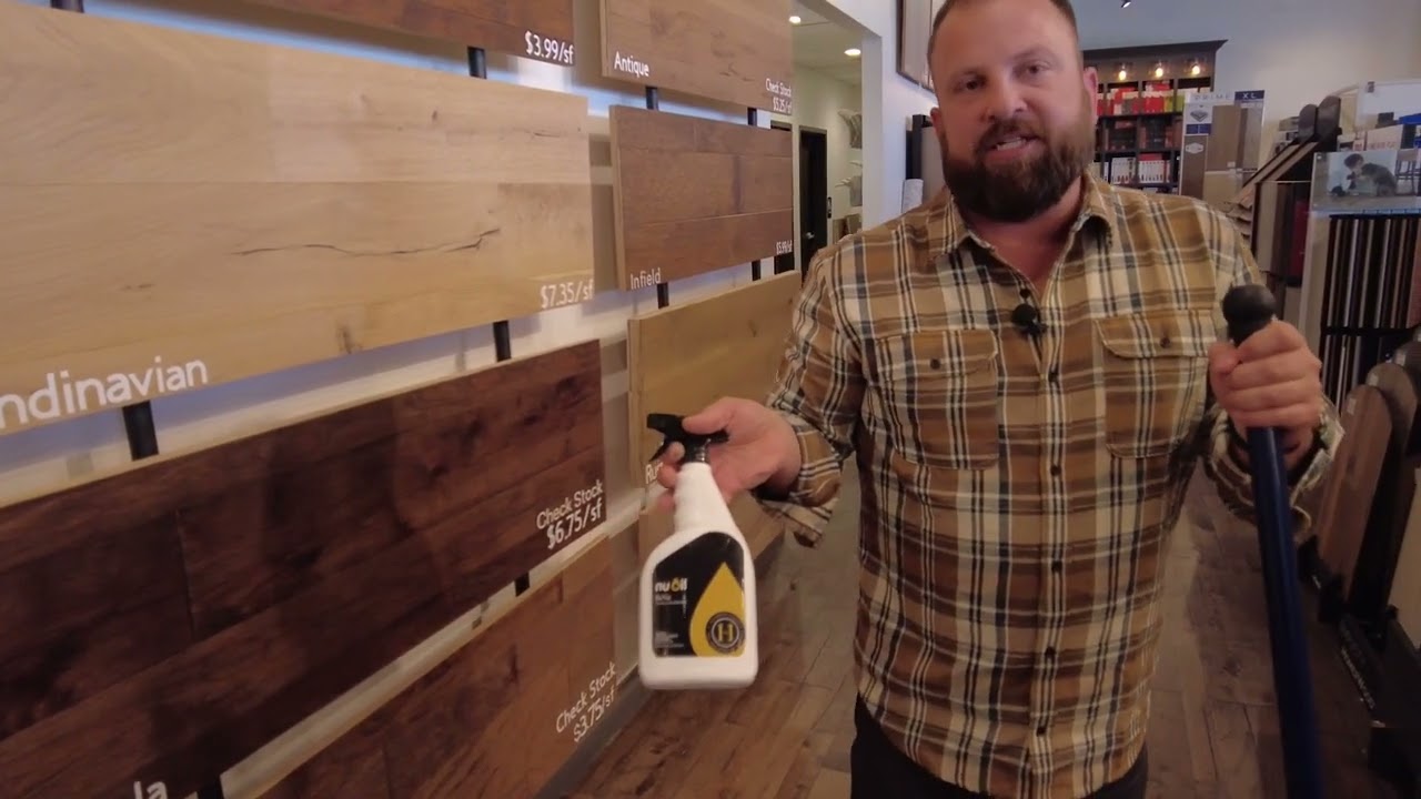 How to Clean & Maintain a NuOil Finished Hardwood Floor
