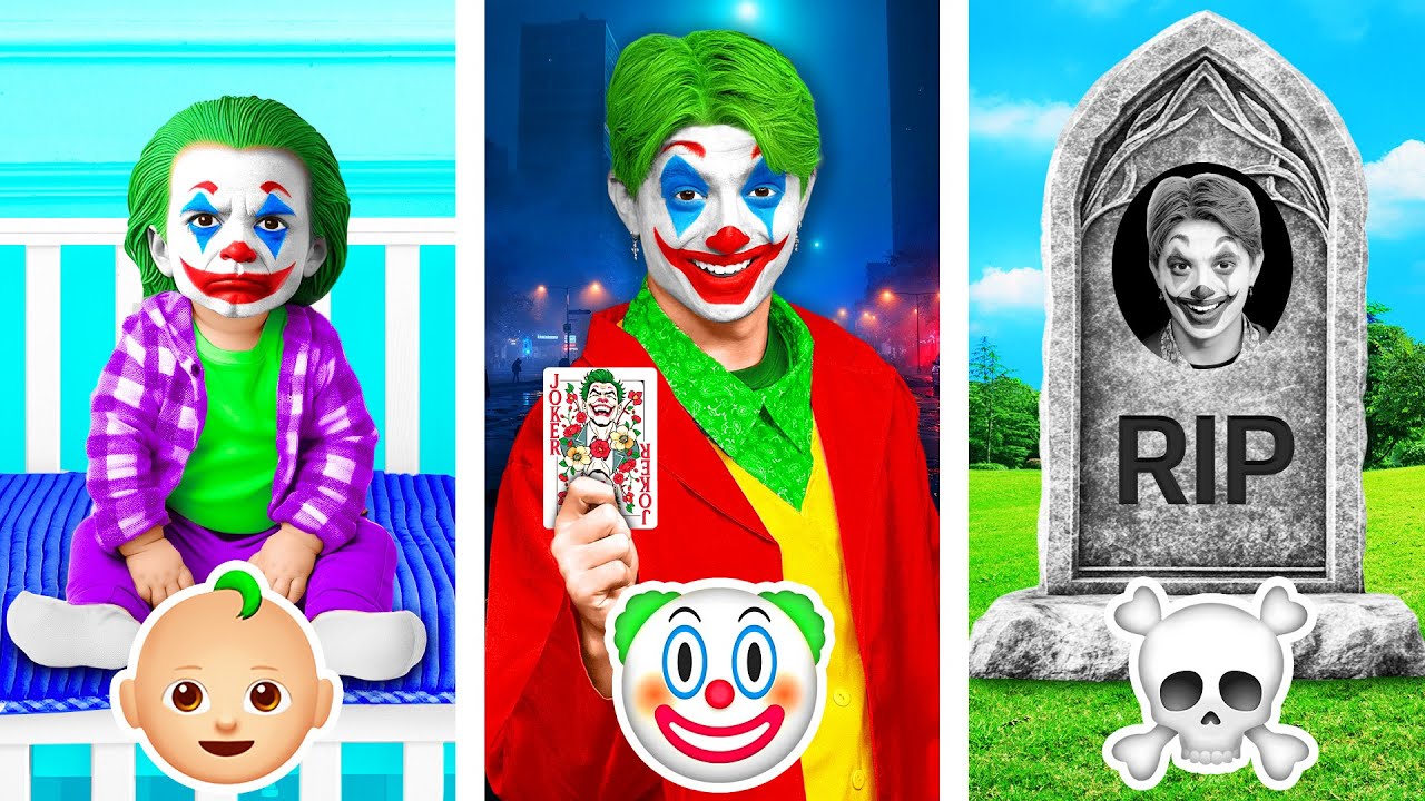 VON DER GEBURT BIS ZUM TOD IN 24 STUNDEN EINES JOKER!