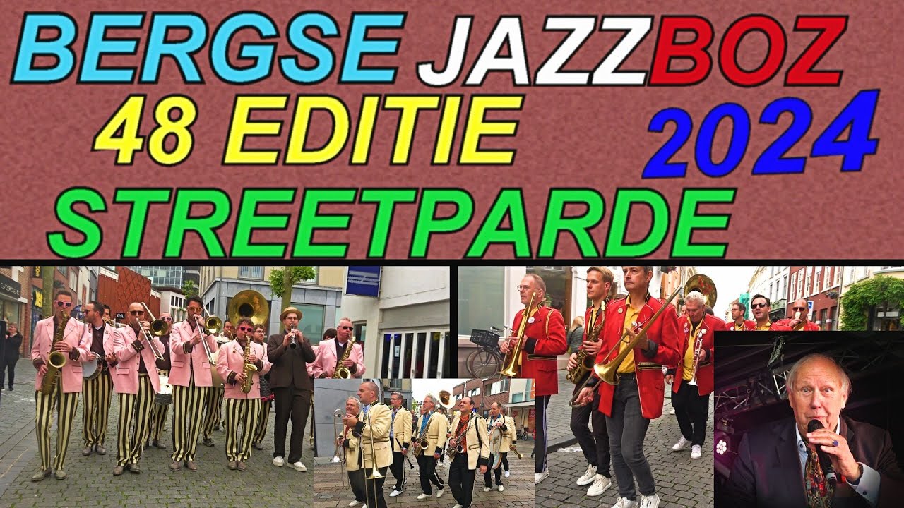 BERGSE JAZZBOZ STREETPARDE 2024 BERGEN OP ZOOM #pascalboz #JAZZBOZ #jazz2024 #jazz