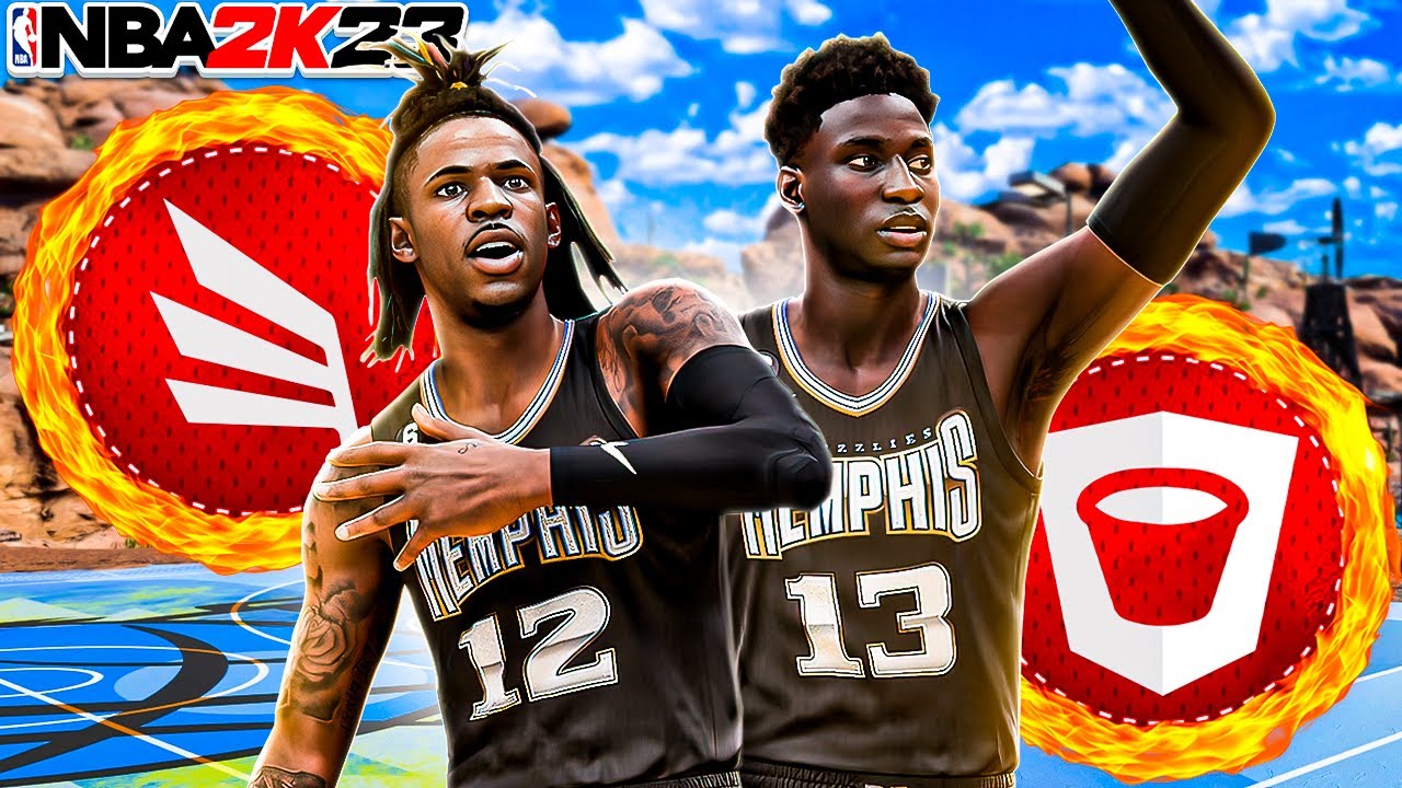 99 ОБЩ JA МОРАНТ и ДЖАРЕН ДЖЕКСОН-МЛАДШИЙ ЗАХВАТЫВАЮТ ПАРК в NBA 2K23