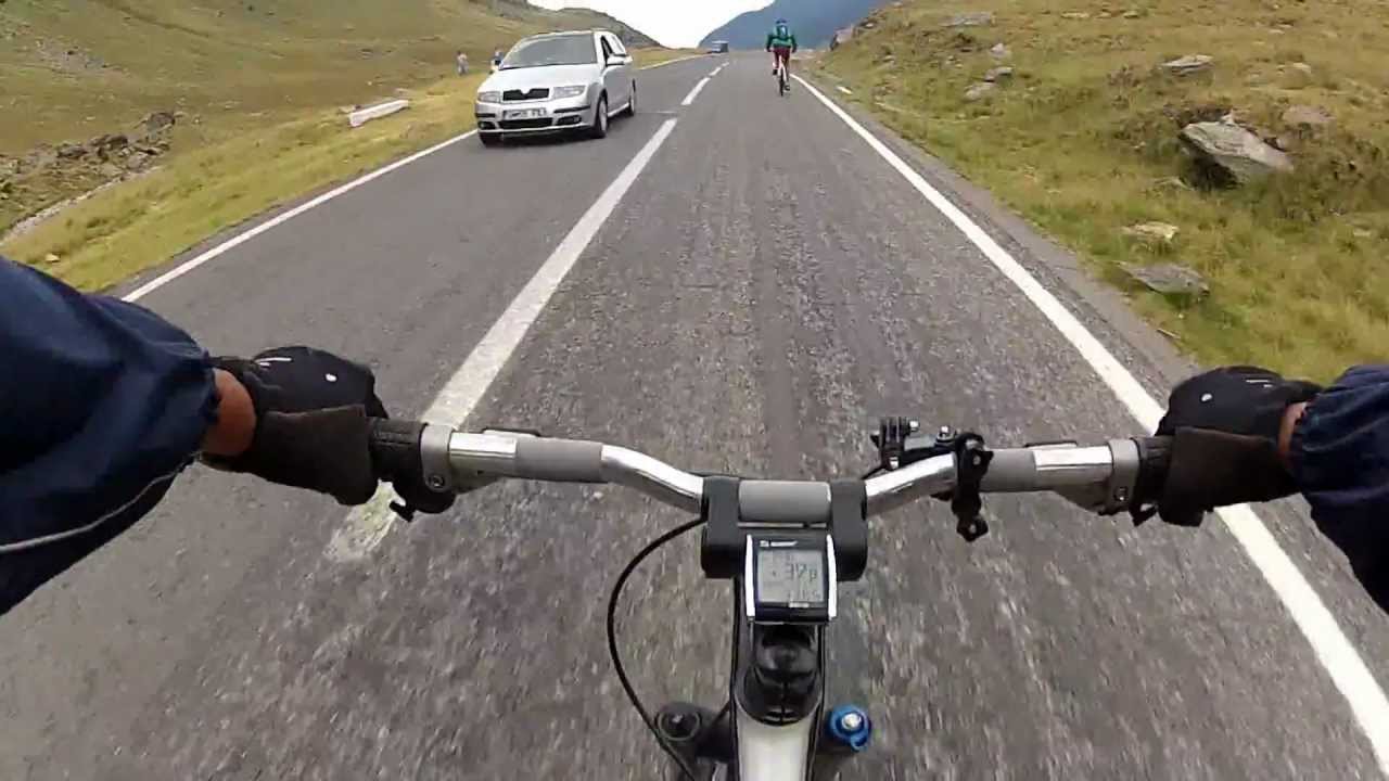 Coborare transfagarasan pe biciclete  2012