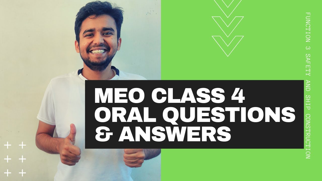 Устные вопросы для 4 класса MEO | Часть 1 | Функция 3: Безопасность и судостроение | Морские киты