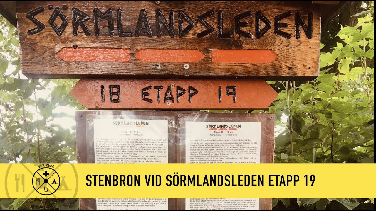 Stenbron vid Sörmlandsleden etapp 19