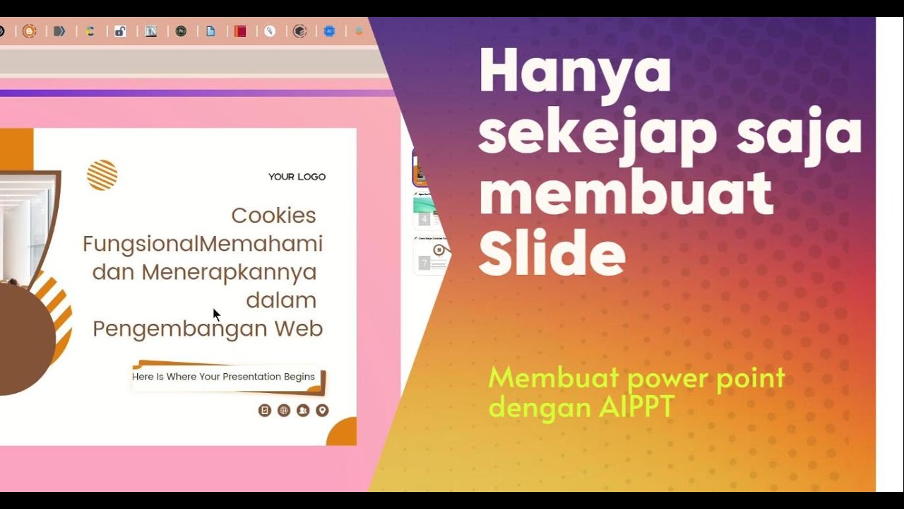 Cara Kilat Bikin Slide Presentasi Otomatis Pakai AIPPT!