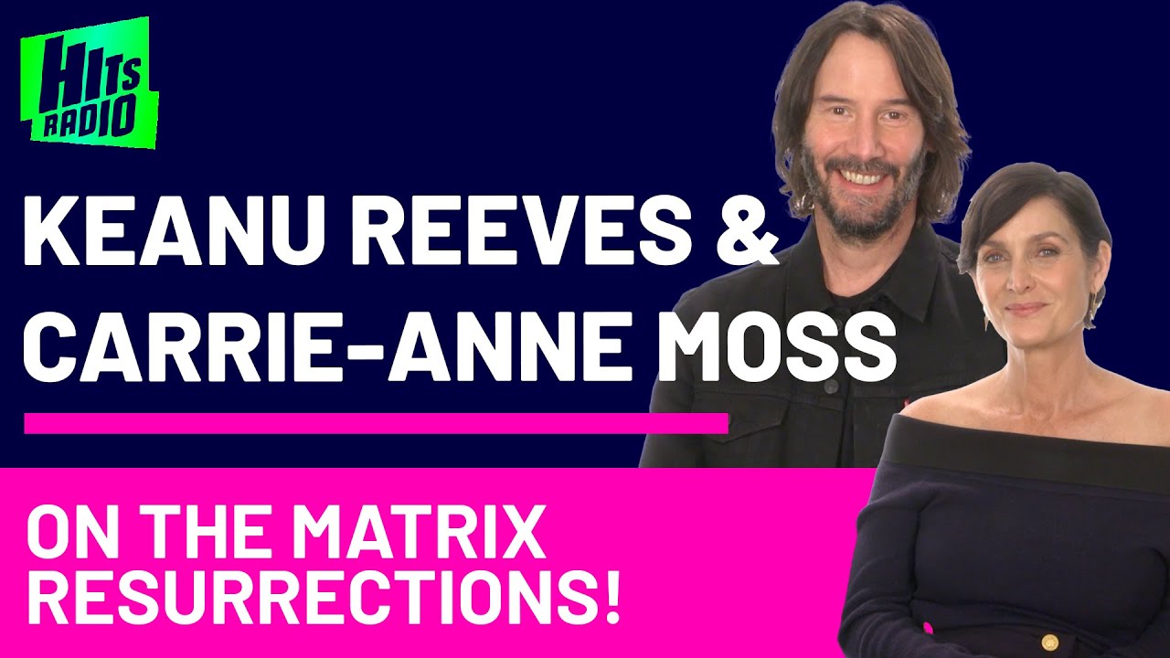 Keanu Reeves & Carrie-Anne Moss chat all things The Matrix Resurrections!