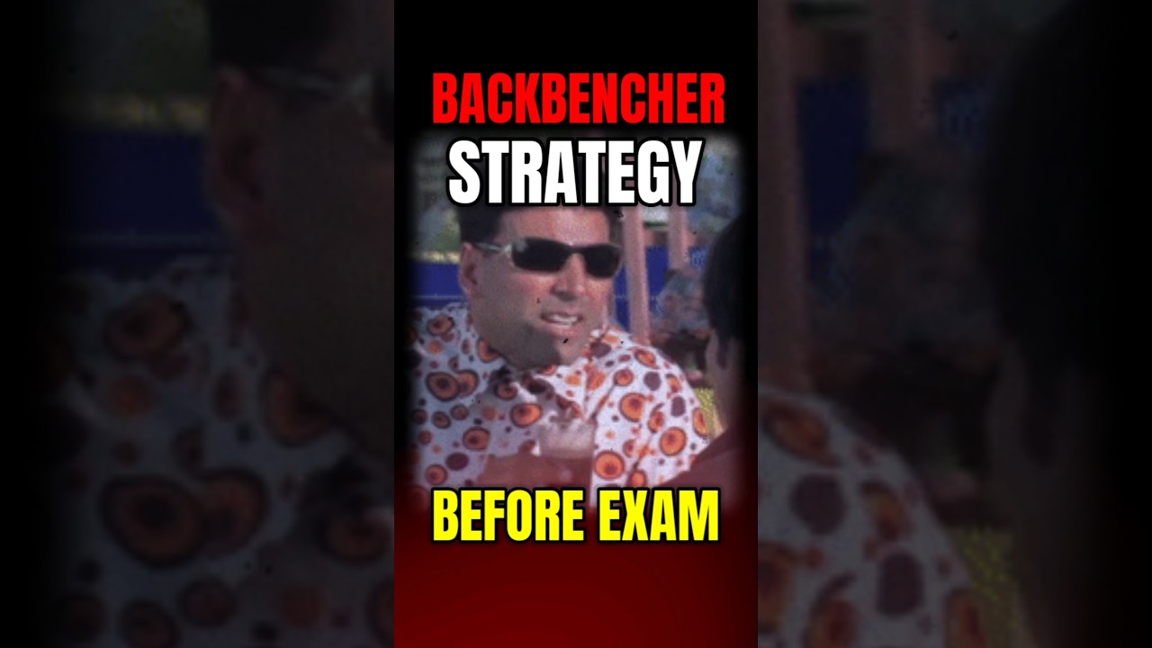 how to complete syllabus in 1 day 🔥 | Backbencher STRATEGY | #shorts #short