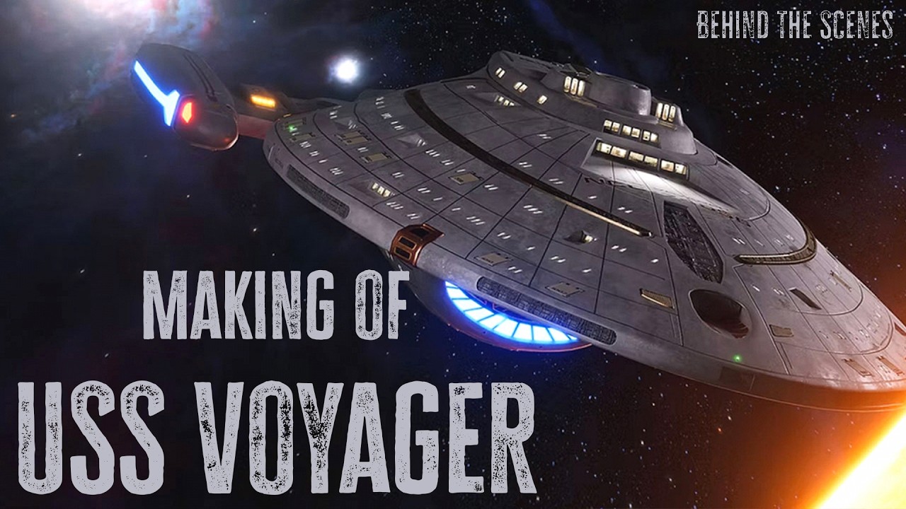 Die Entstehung der Voyager - Von der Skizze zum fertigen Modell