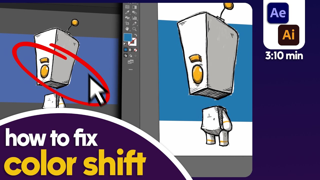 Советы профессионалов: устранение цветовых сдвигов в Illustrator и After Effects!