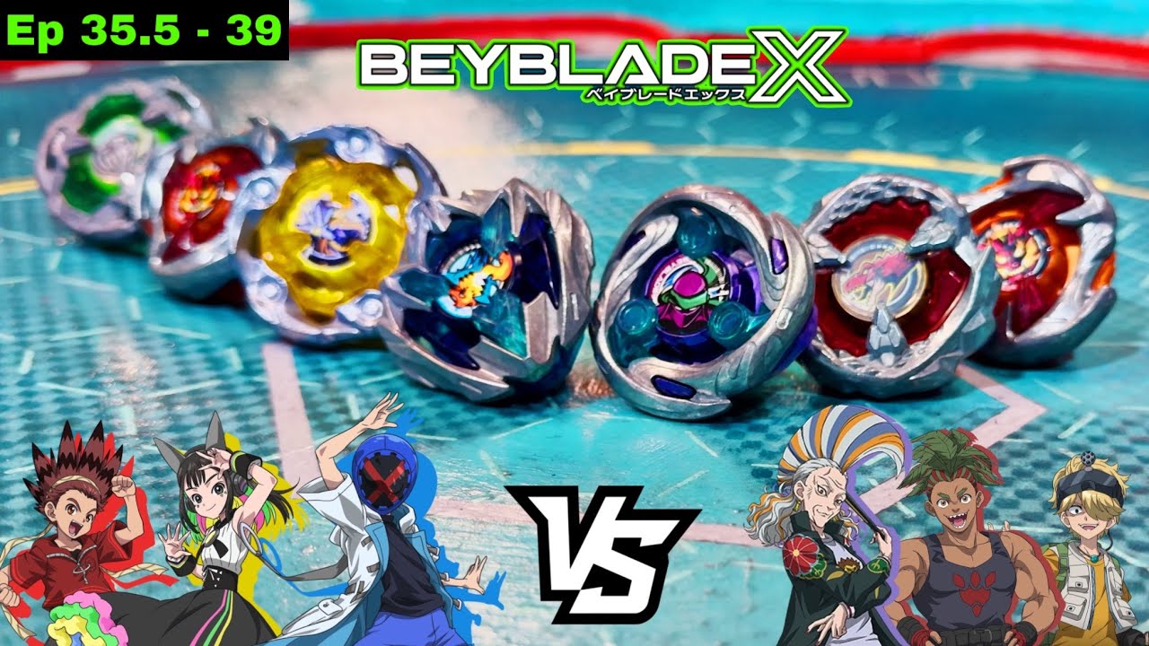 Team Persona VS Team Dreams!! | Beyblade X Anime Battle | Beyblade X Anime Stadium!
