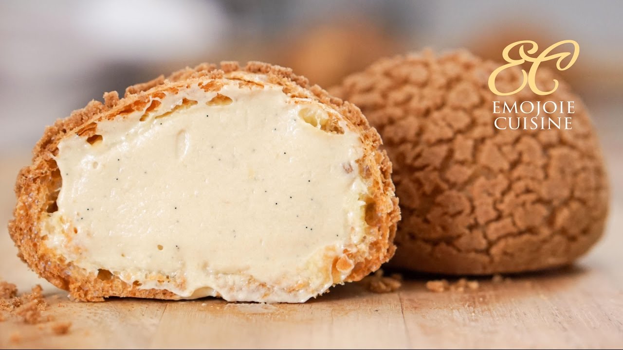 Cream puff ×Speculoos　シュークリーム×スペキュロス　クッキーシュー