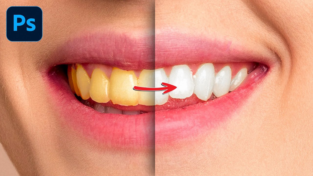 La forma perfecta de blanquear los dientes en Photoshop ¡TRUCO!