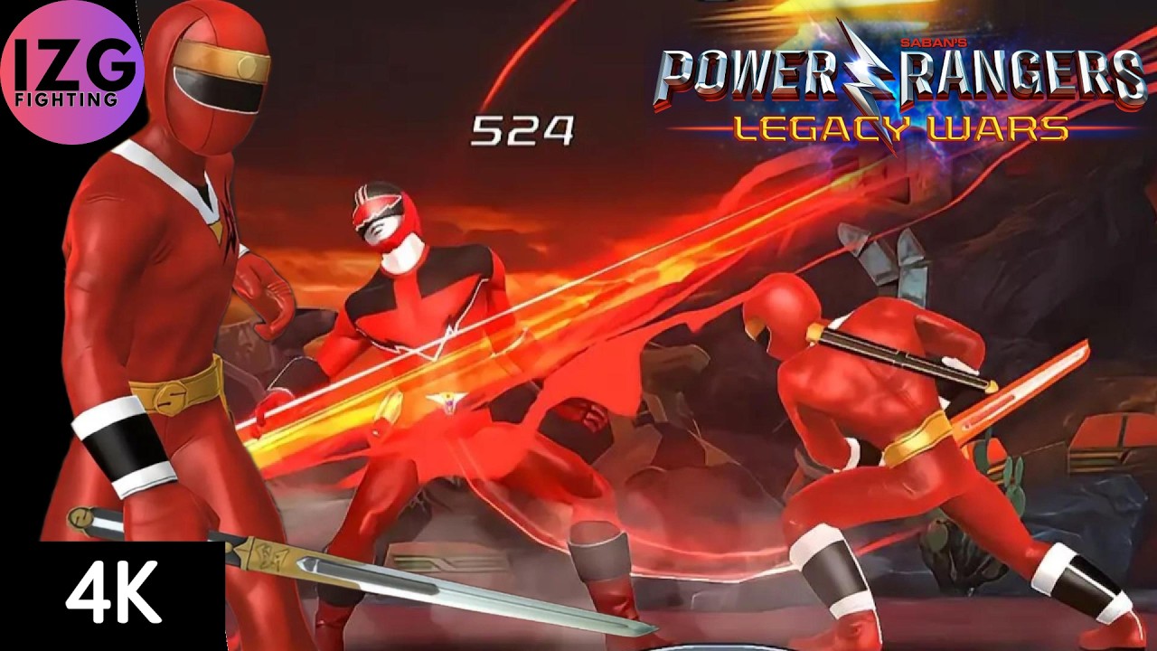 Aurico (Red Aquitar Ranger) Gameplay | Power Rangers Legacy Wars