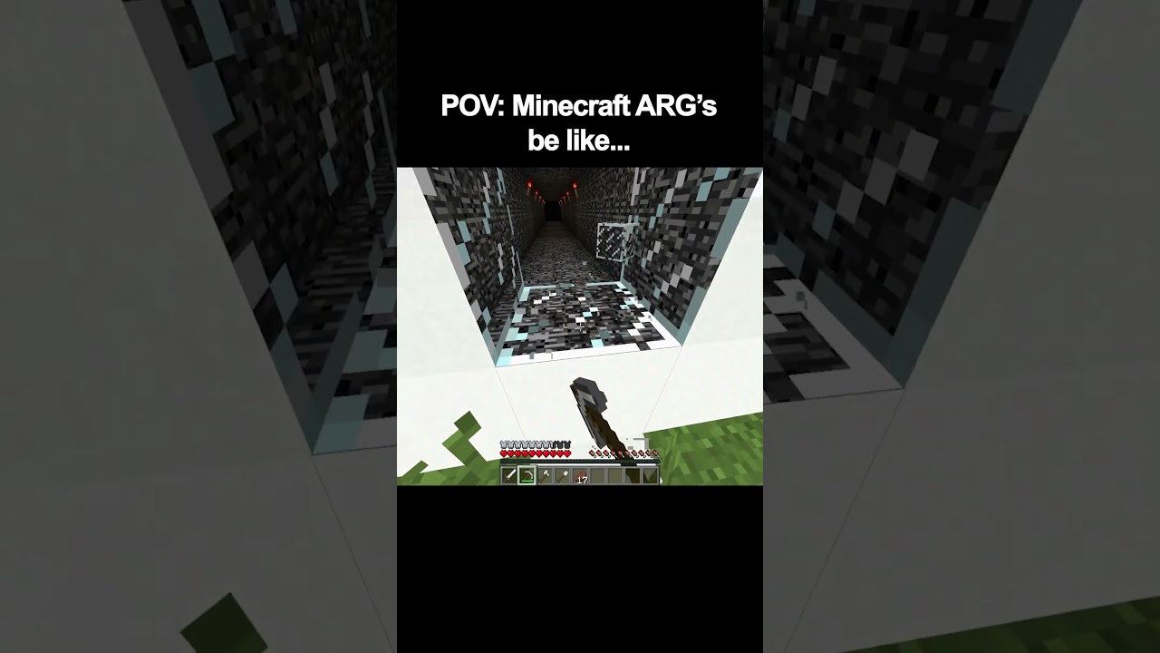 POV Minecraft ARG будут такими...