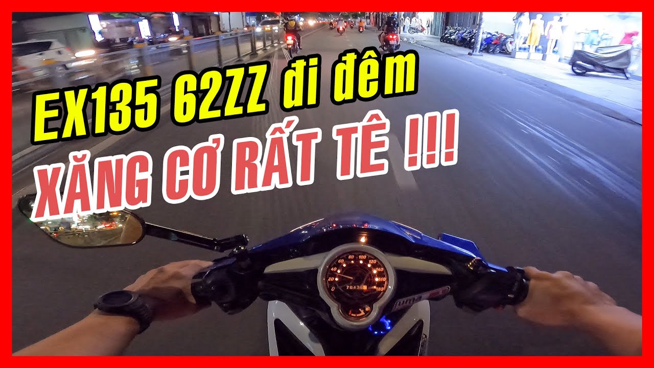 Feel độ phê của Exciter 135 5s xăng cơ khi lên 62zz | Superhead BRT