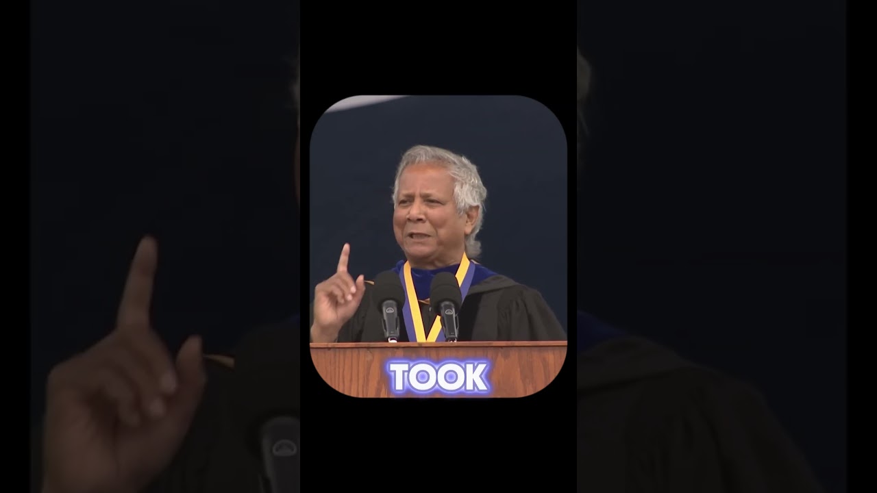 Sometimes Not Knowing The Details Is A BLESSING | Prof Dr. Muhammad Yunus,Founder of Grameen Bank |