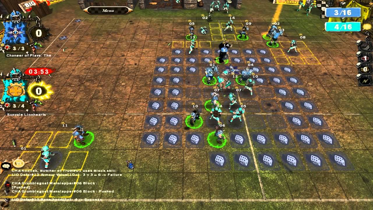 Let's Play Blood Bowl - Match 11 - v. EthanSteele - first half