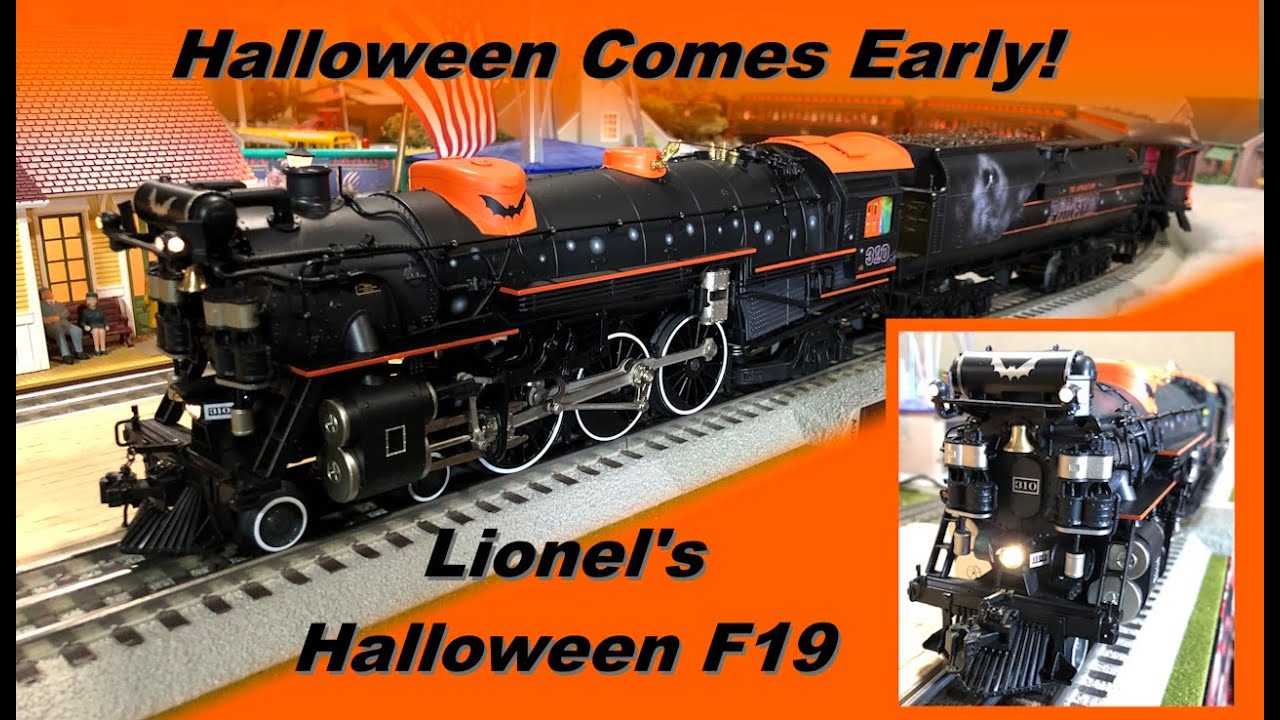 Lionel's Halloween F19 4-6-2 Locomotive!  2431170