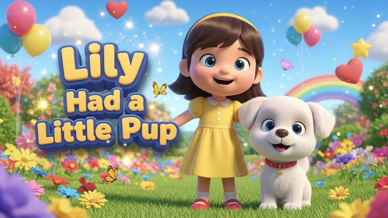 У Лили появился маленький щенок 🐶 | Милая детская песенка | В стиле Cocomelon | JJ Kids TV