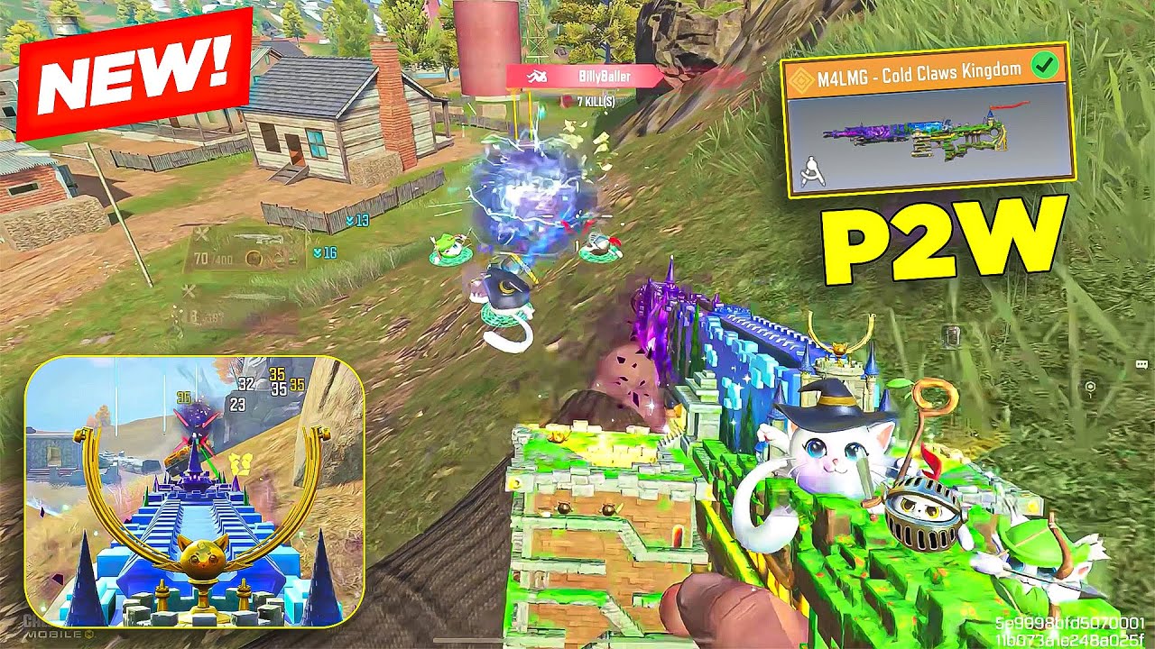 *NEW* LEGENDARY M4LMG 😍 WITH CLEAN IRON SIGHT IN COD MOBILE