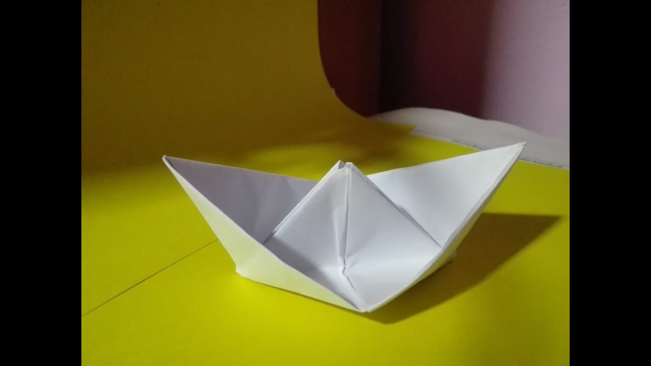 Bottuwak hadamu | OkkomaEkata | A4 වලින් බෝට්ටුවක් හදමු | Make a boat using A4