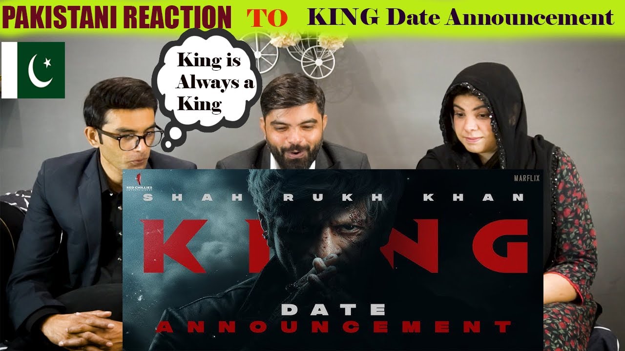 Pakistani Reacts To KING | Date Announcement | Shah Rukh Khan | Siddharth A | It's King Time