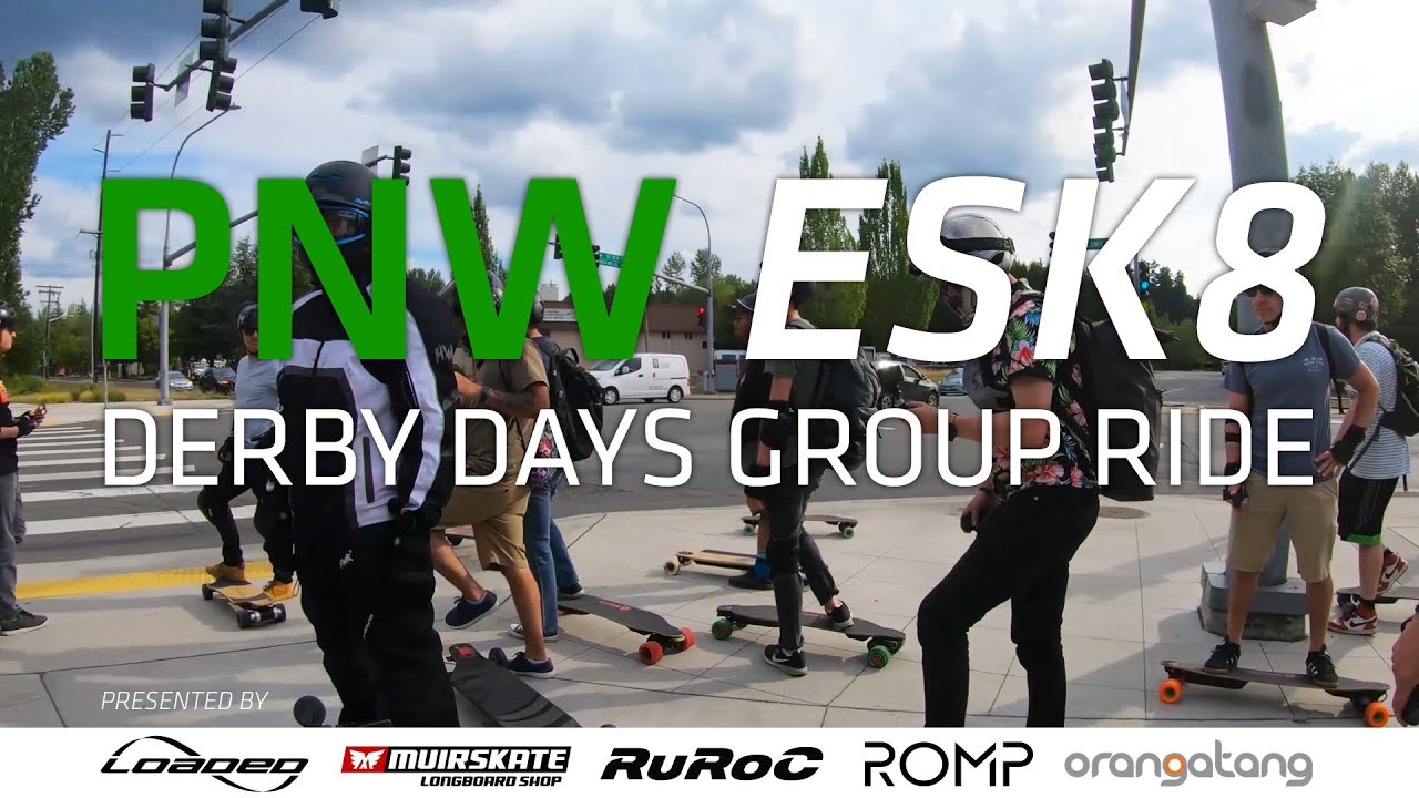 Boosted Board Seattle ESK8 Group Ride - Derby Days Event