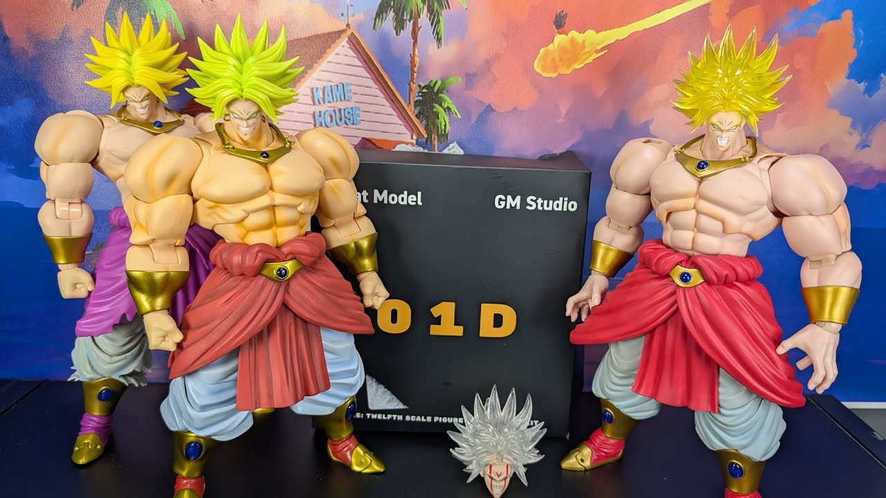 ВЫГОДНОЕ ПРЕДЛОЖЕНИЕ!! Обзор скульптур головы Броли LSSJ от GM Studio 01D / Beast Deities от стор...