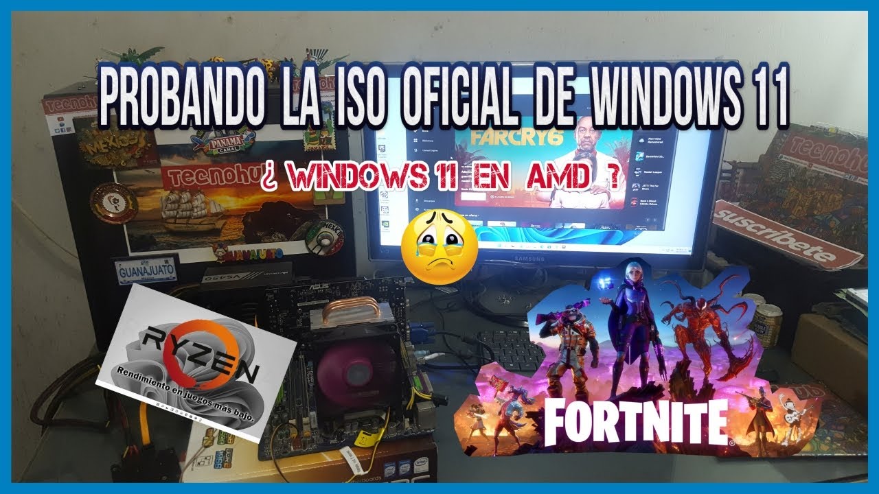 👀 Probando la ISO Oficial de Windows 11 con Fortnite