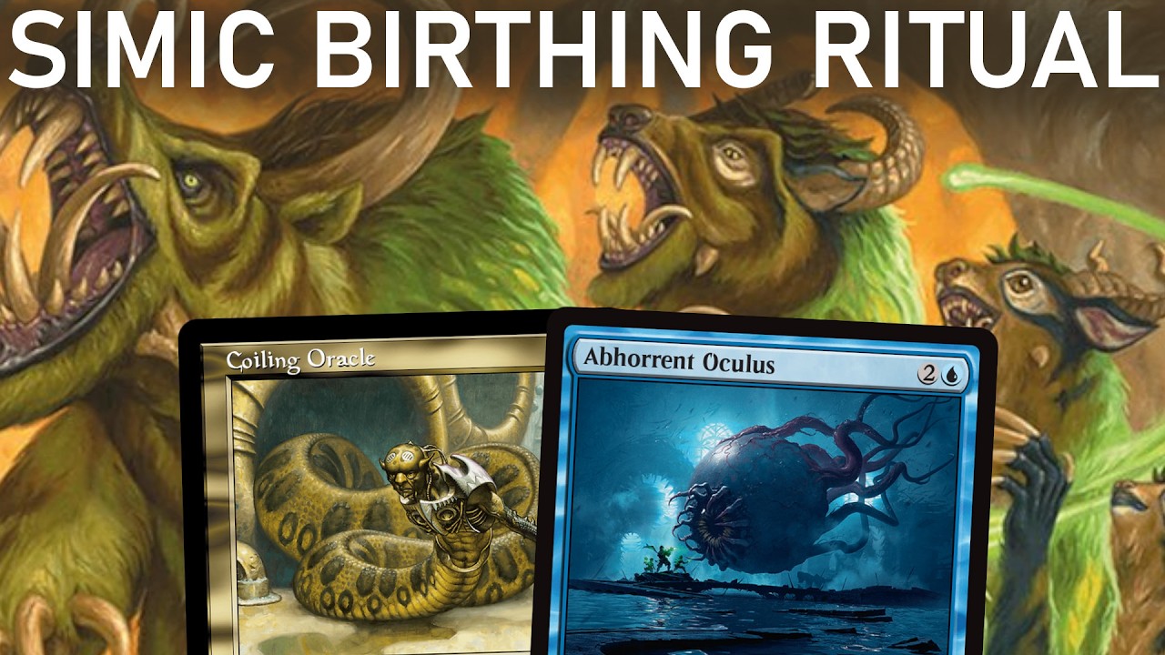 PUSH OUT AN OCULUS! Modern Simic Birthing Ritual. MTG