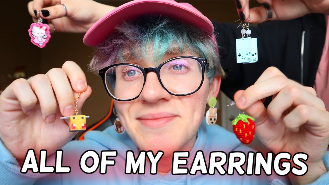 ALL OF MY EARRINGS (& where I got them!!) w/ my CUTE GF