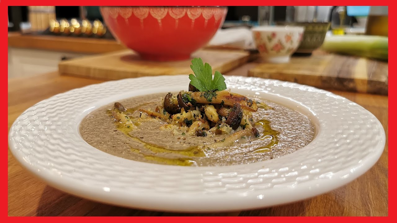 Supa Crema de Ciuperci - Home Cooking - Florin Arvunescu