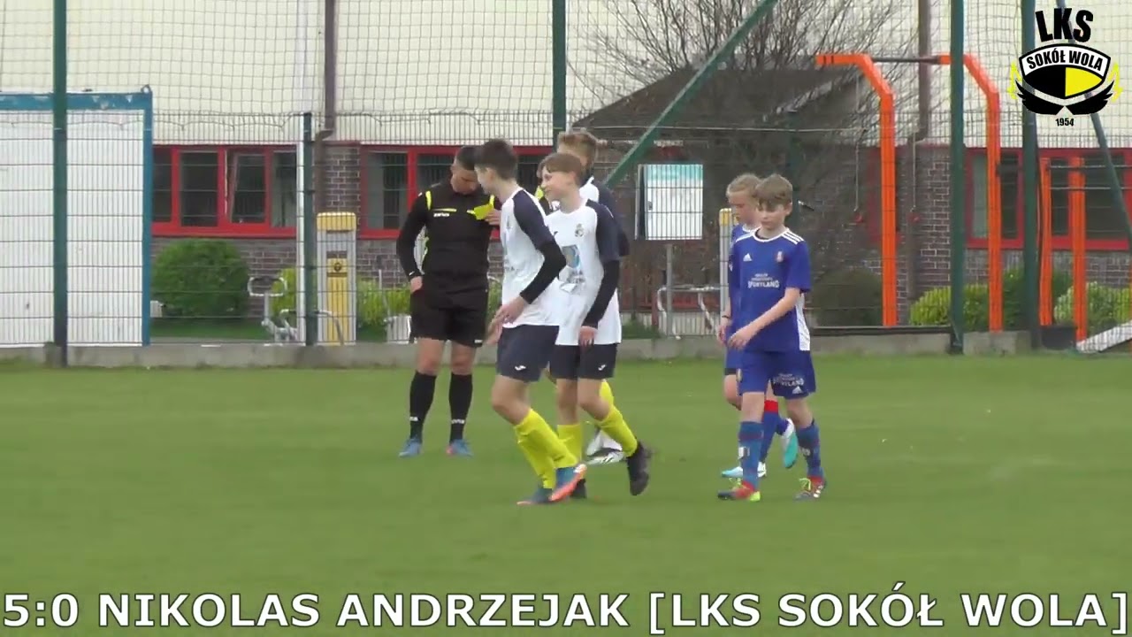 Trampkarze Młodsi: SOKÓŁ WOLA - Iskra II Pszczyna 9:2 [Bramki]
