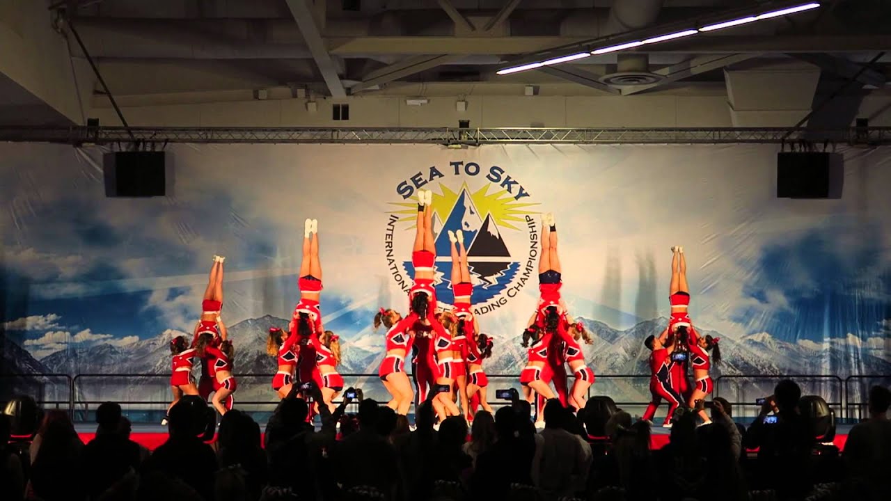 SFU Cheer - Sea to Sky 2015 - Red Round 2