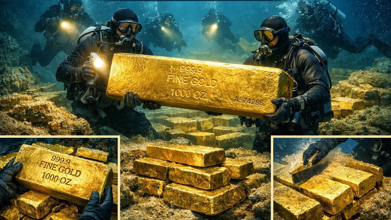 &ldquo;Divers Recover $5080 Million in Sunken Gold Bars&mdash;The Find of the Century&rdquo;