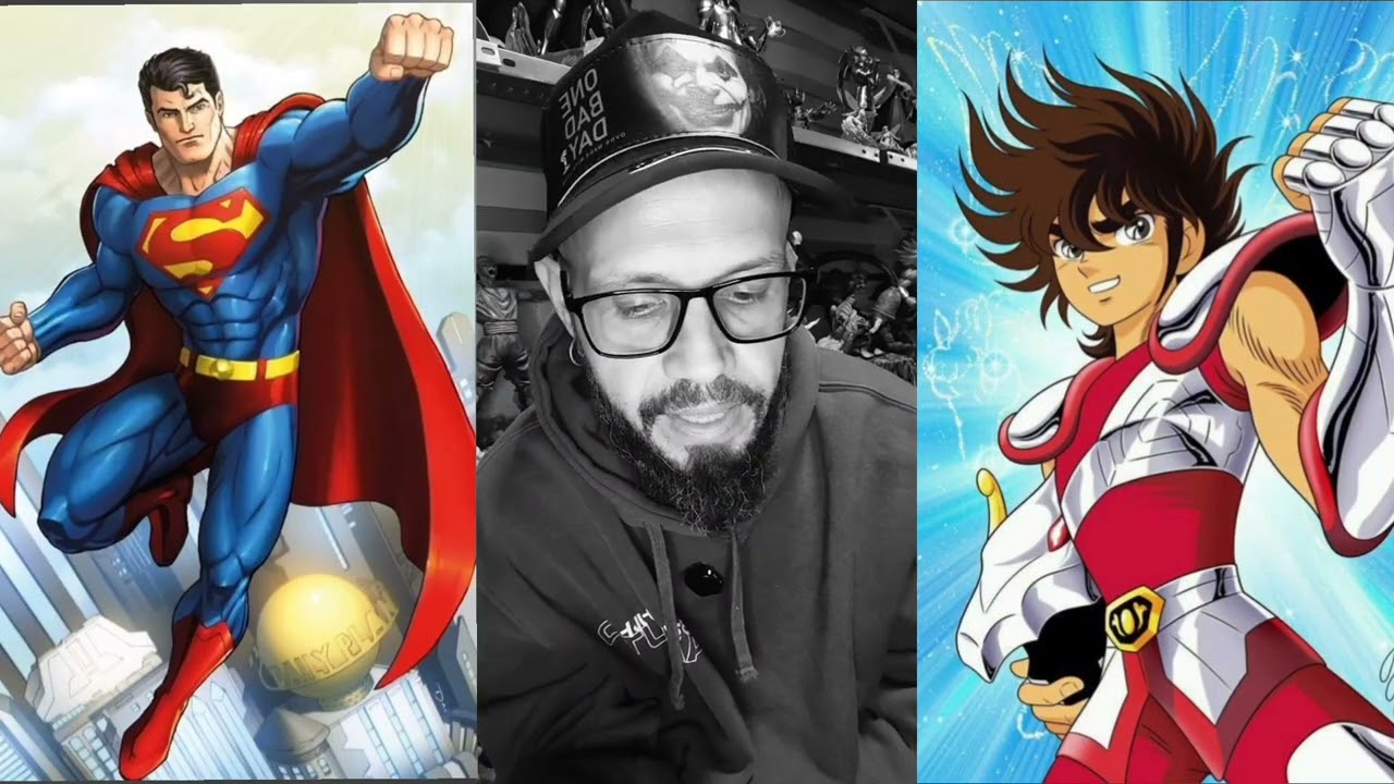 BATALLA ÉPICA ENTRE SUPERMAN Y SEIYA DE PEGASO @DavidAlbarracín-n2x 