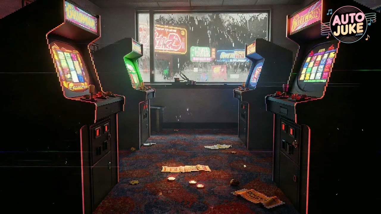 Fading Arcade Lights - 90s Chill Synthwave