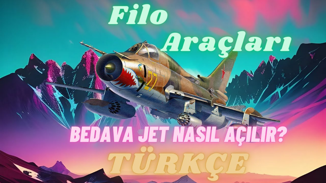2 Dakika içinde Filo Araçları Nedir? | Bedava Jet Nasıl Açılır? | War Thunder |