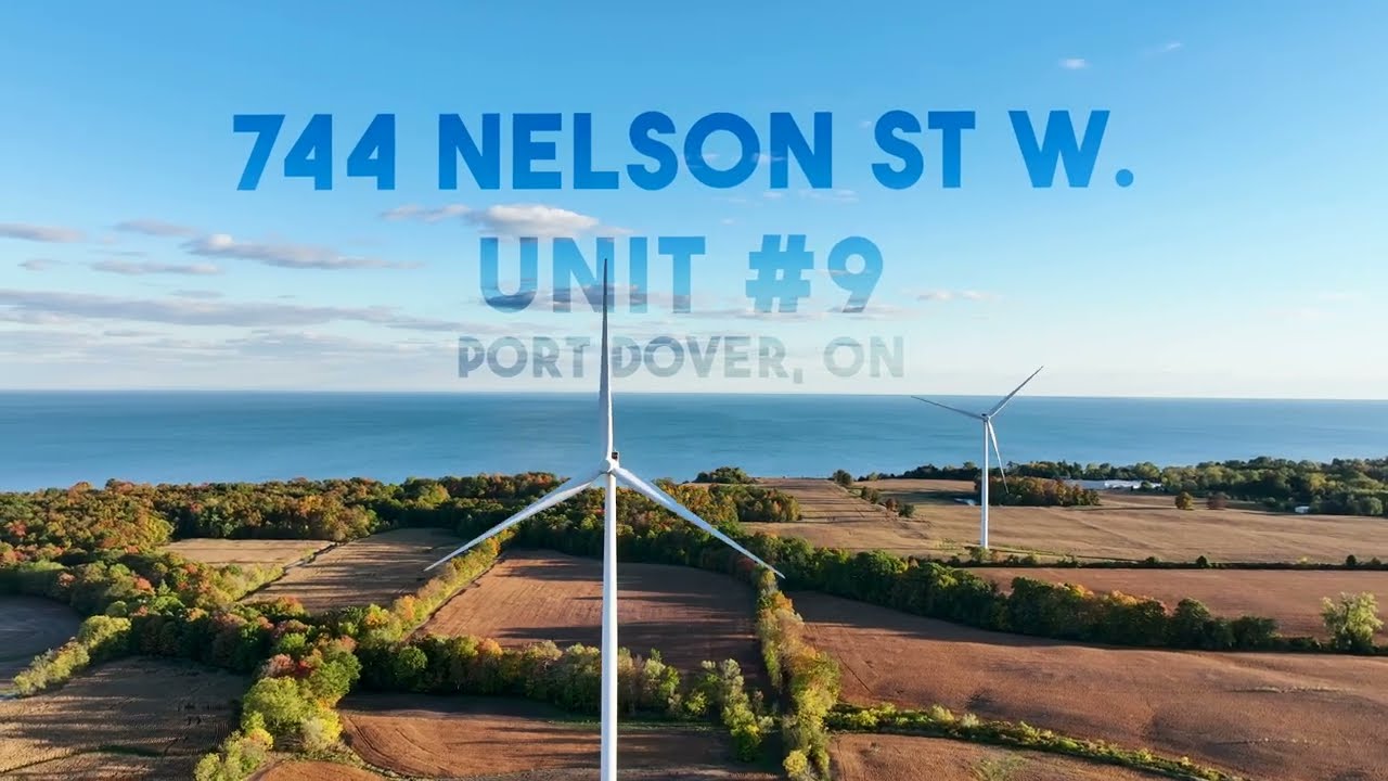 Modern Loft-Style Townhome for Sale in the Charming Town of Port Dover