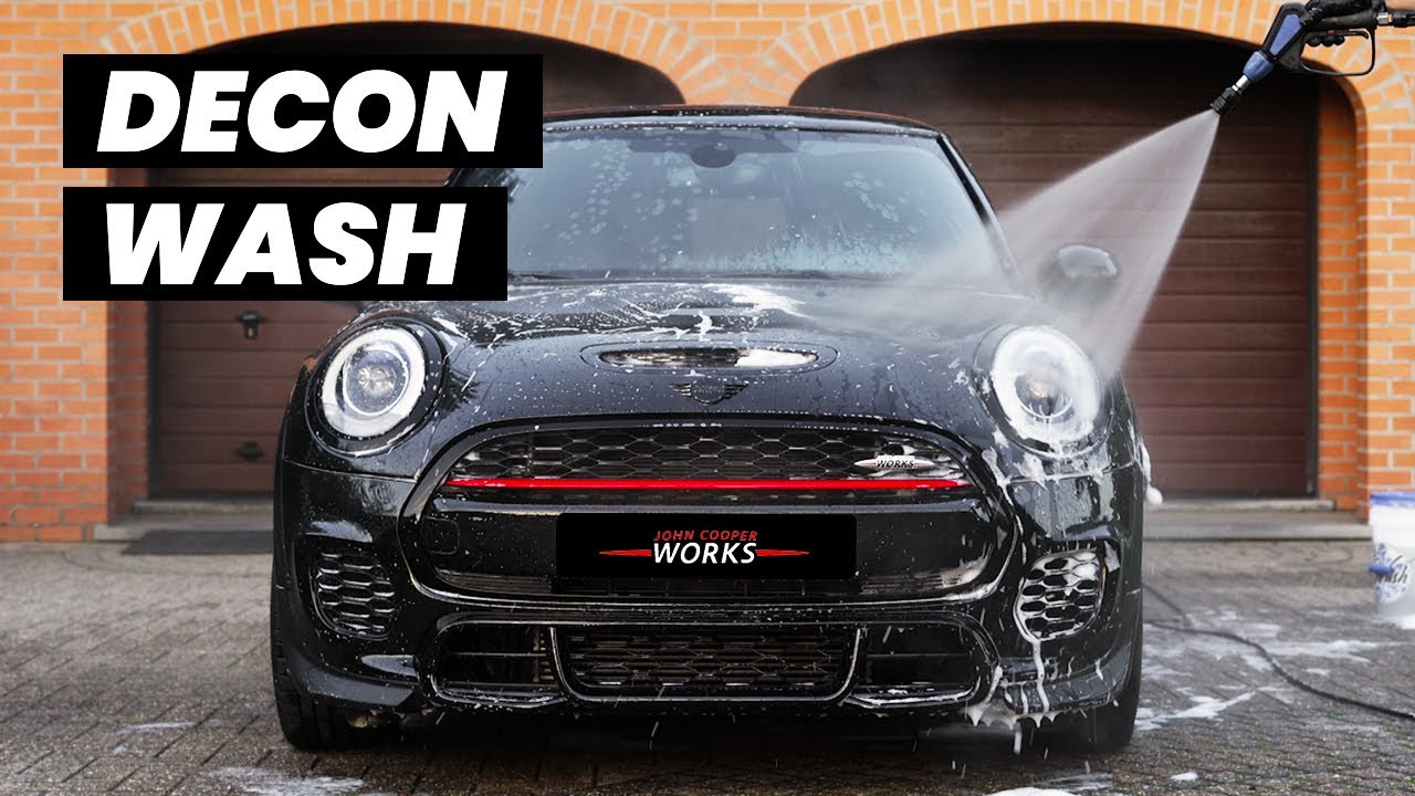 Mini Cooper JCW Decon Wash — наружная мойка автомобиля (часть 1)