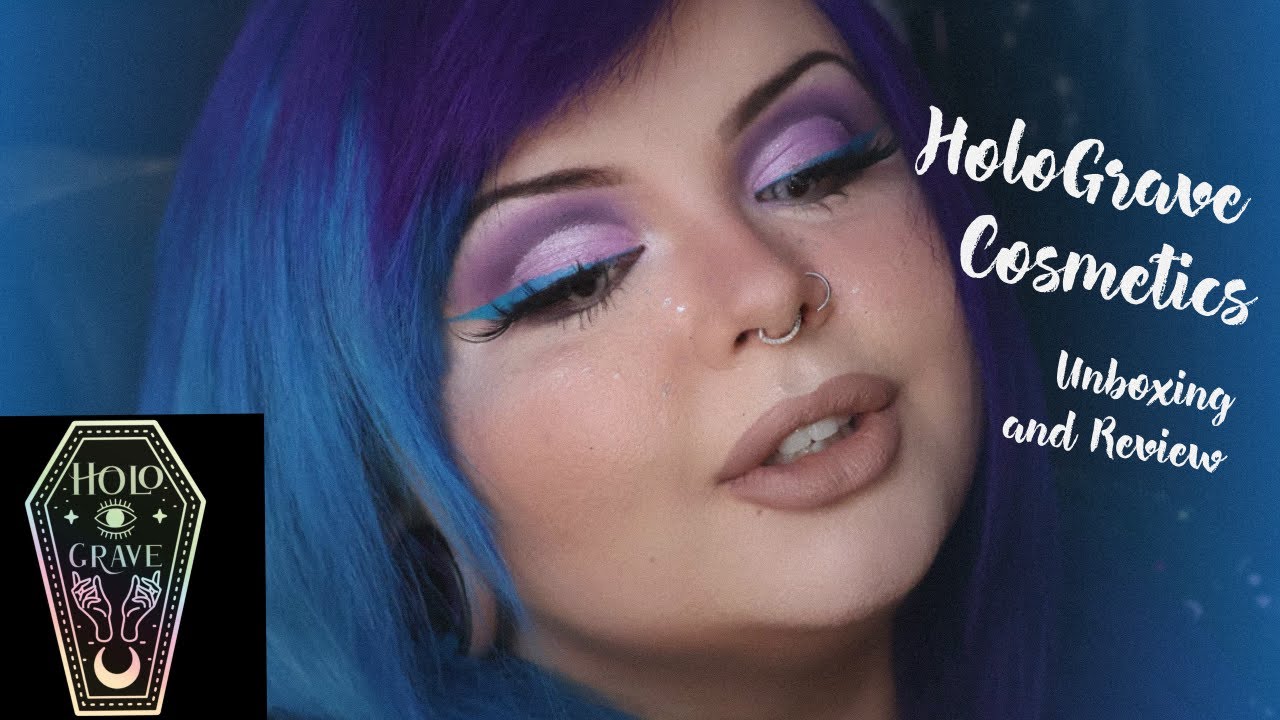 HoloGrave Cosmetics Unboxing + Review