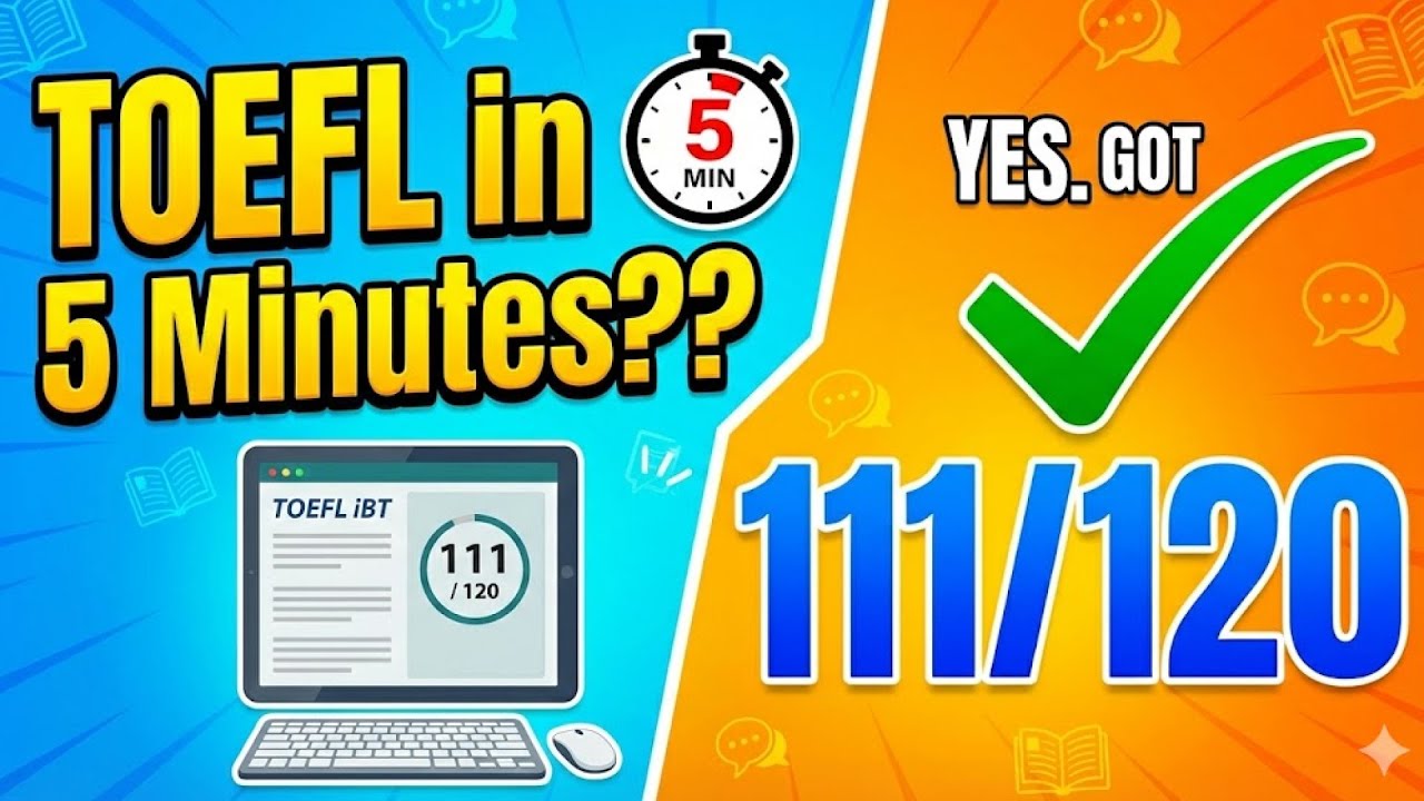 How I Scored 110+ on TOEFL: The Secret Guide No One Tells You #toefl #studyabroad #toeflpreparation