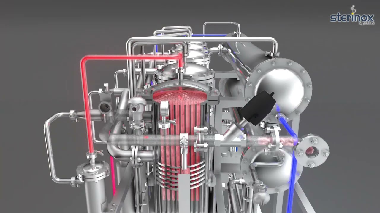 Sterinox Multi Column Distillation Plant